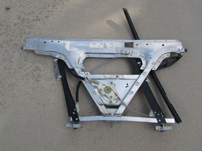 Audi TT Mk1 8N Door Frame w/ Window Regulator, Left 8N08374613